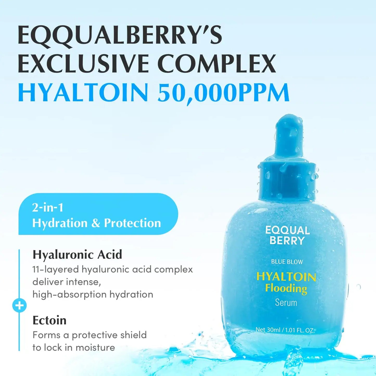 EQQUALBERYY Hyaltoin Flooding Serum