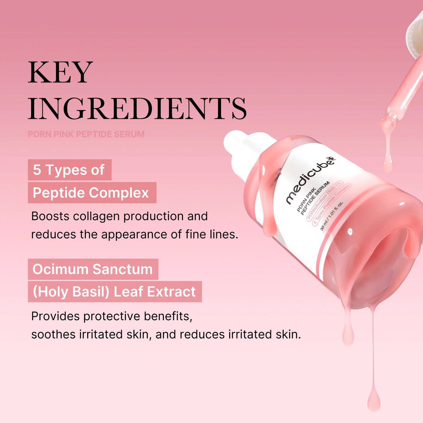 MEDICUBE PDRN PINK PEPTIDE SERUM