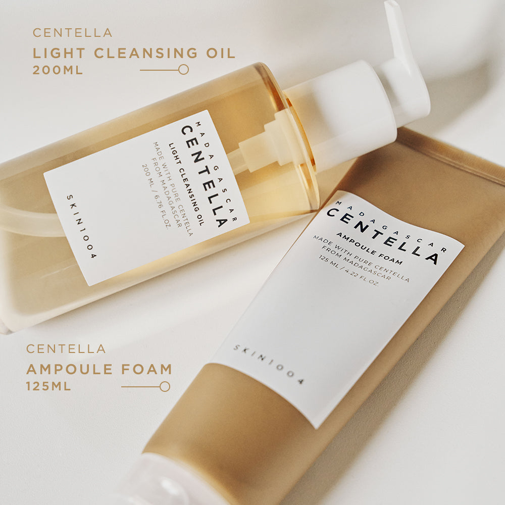Skin1004 Centella Double Cleansing Duo (Cleansing oil + Cleansing Foam)