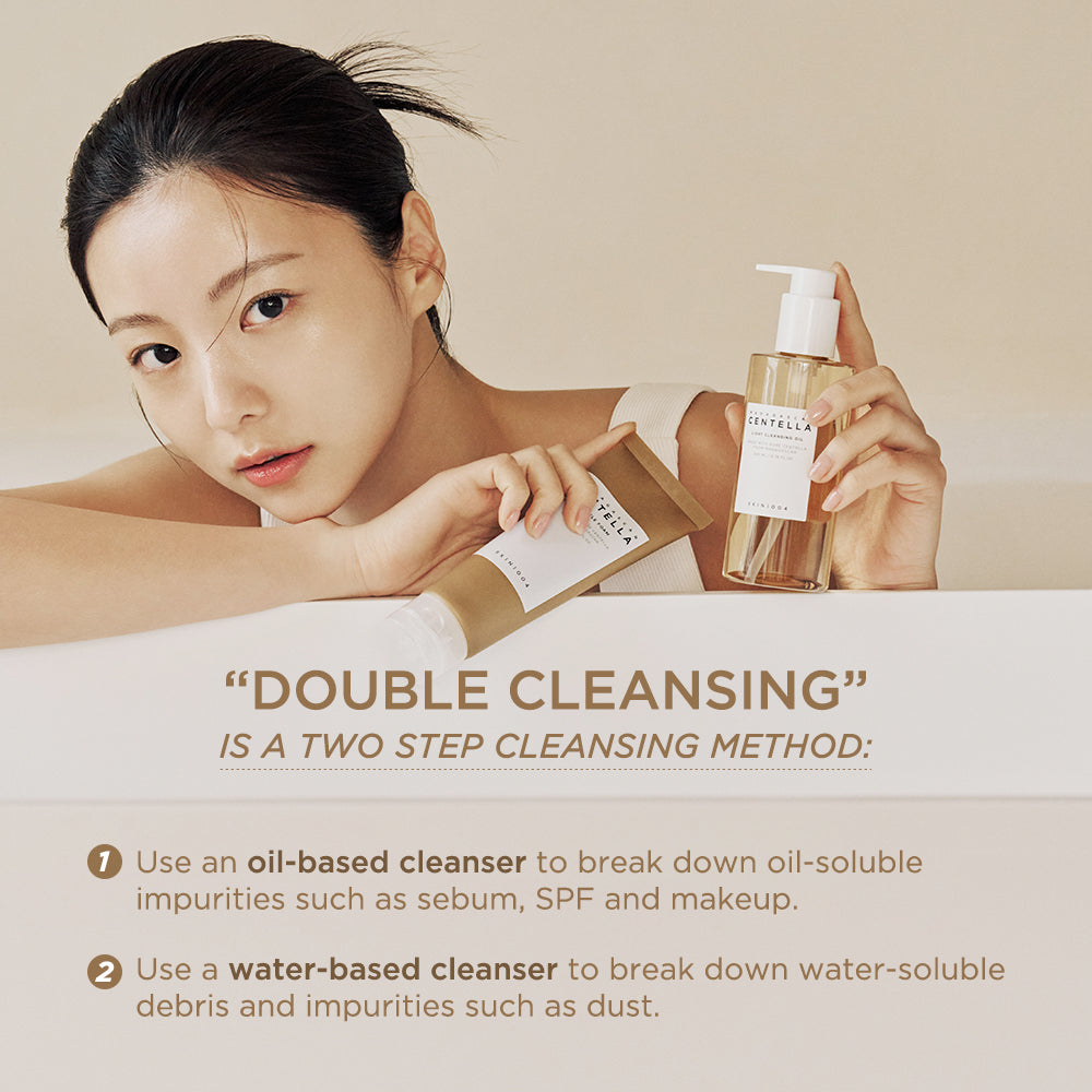 Skin1004 Centella Double Cleansing Duo (Cleansing oil + Cleansing Foam)