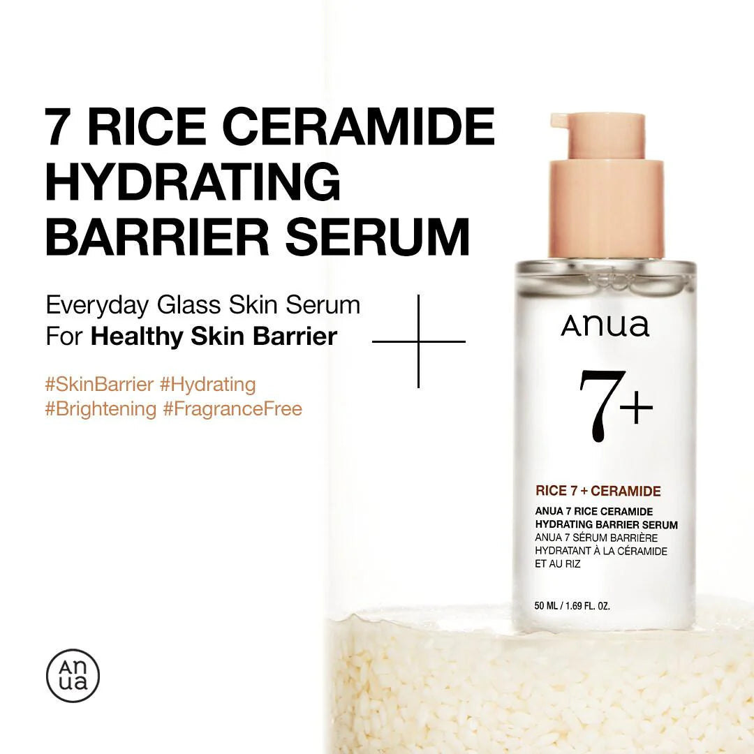 ANUA 7 Rice Ceramide Hydrating Barrier Serum 50ml