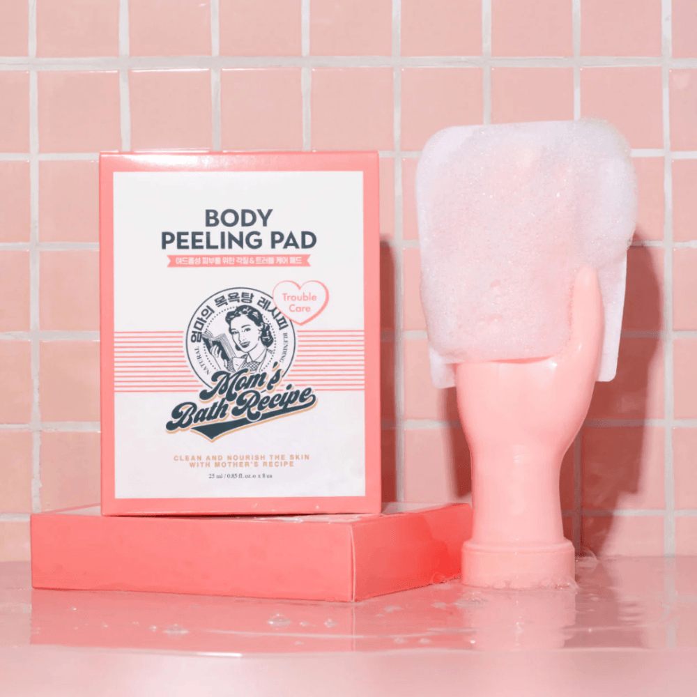 Mom,s Bath Recipe Body Peeling Pad 25ml x 8ea Strong Trouble K-Beauty
