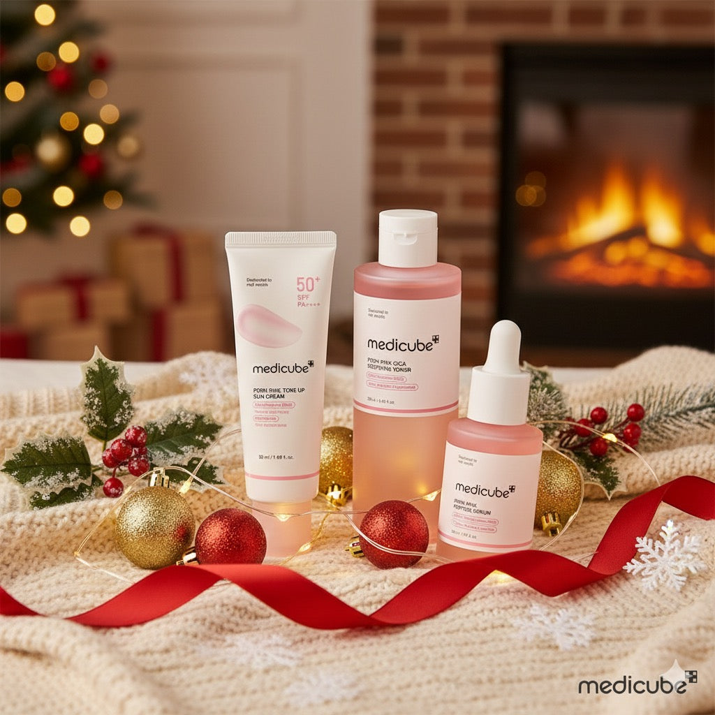 Medicube pink glow christmass bundle