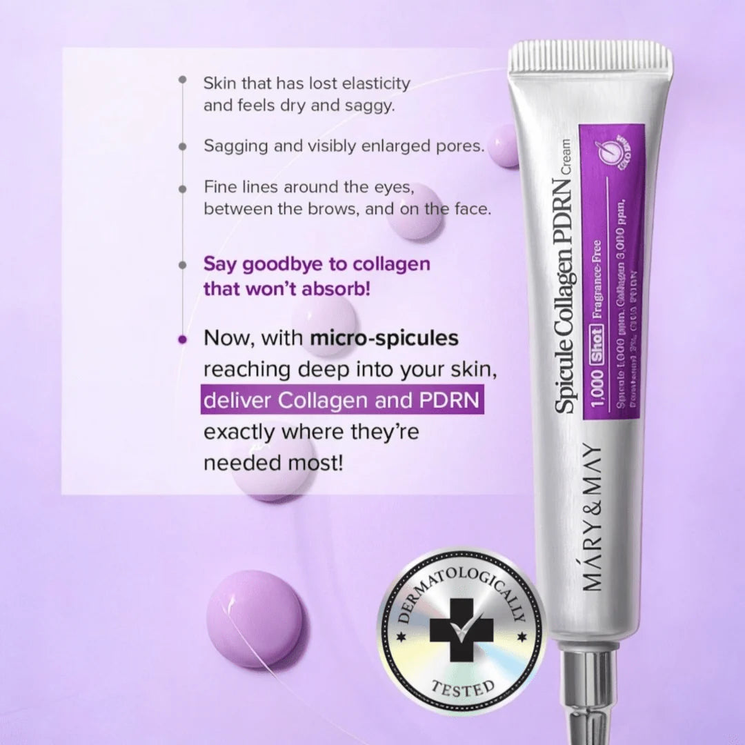 Spicule Collagen PDRN Cream by Mary & May