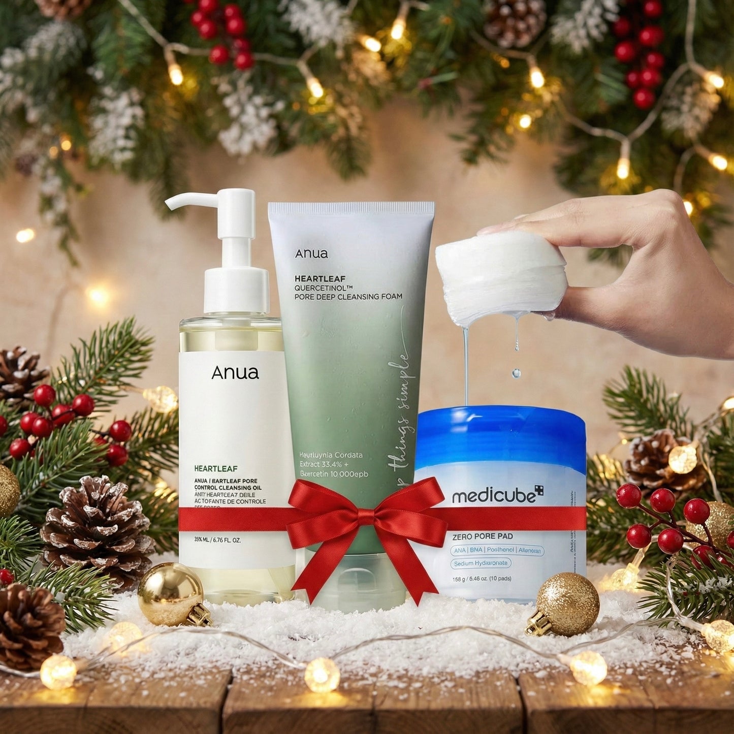 Holiday Pore-Care Skincare Set – Anua & Medicube
